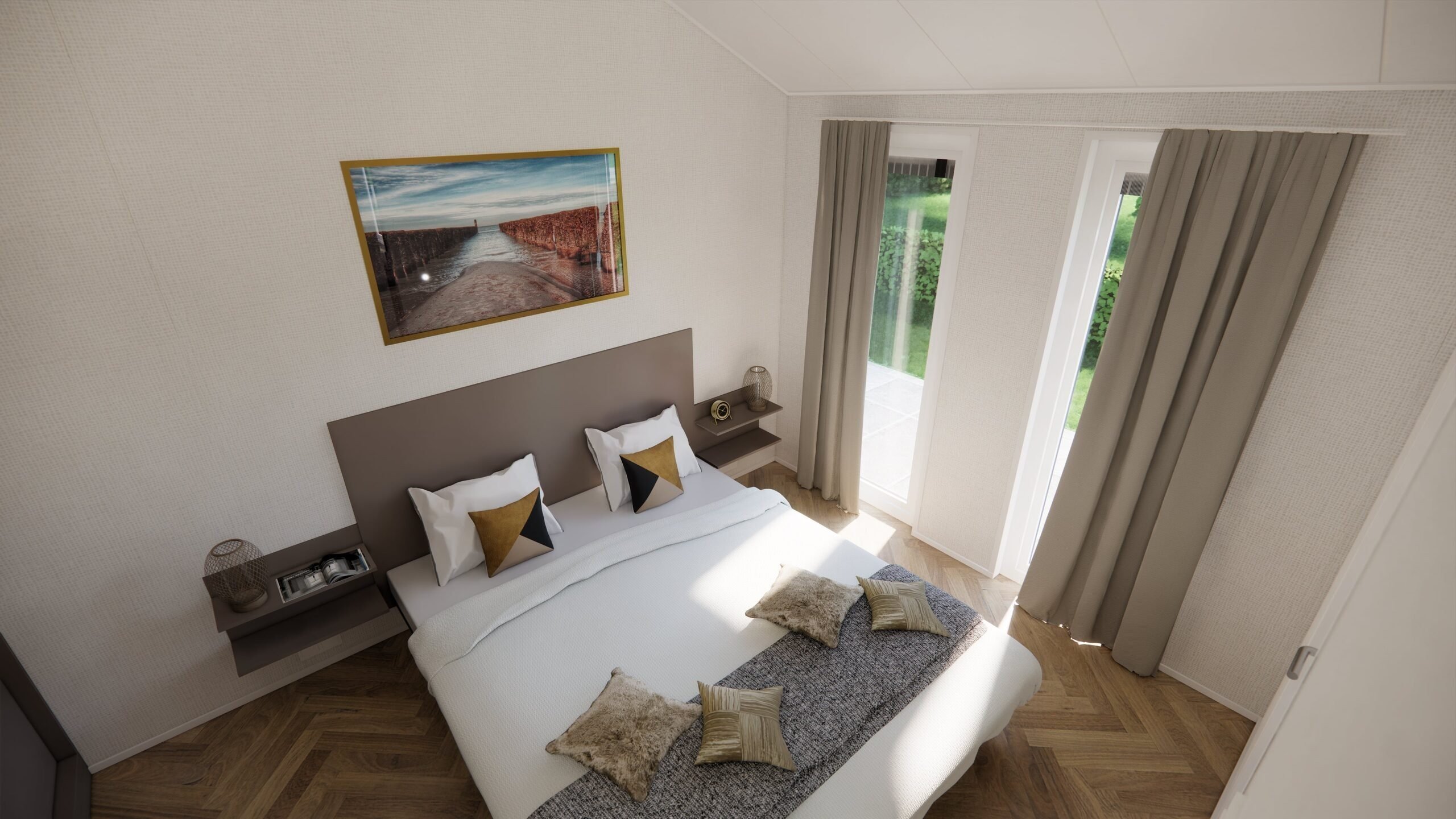 Chalet totaal meerpaal 4p strandloper 5 h