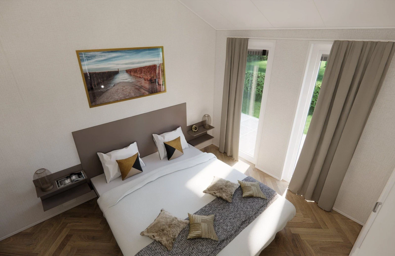 Chalet totaal meerpaal 4p strandloper 5 h