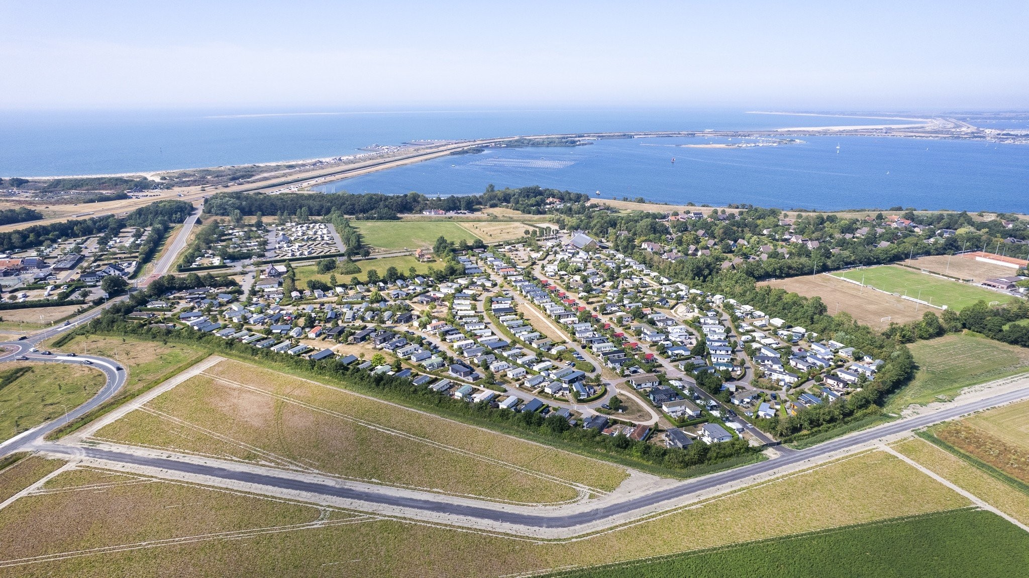 Strandloper omgeving camping